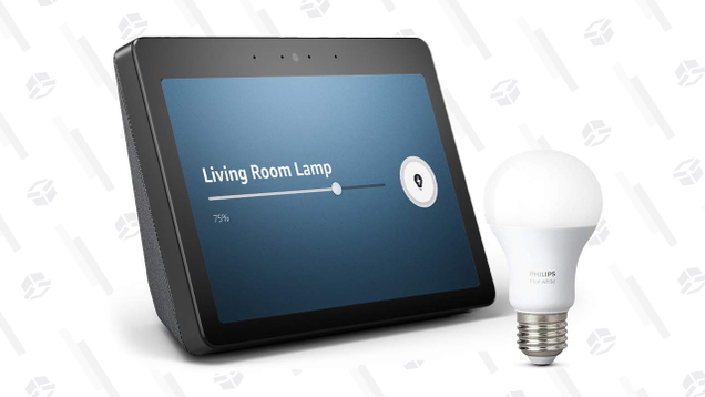 Amazon Echo Show + Philips Hue White Bulb | $180 | AmazonAmazon Echo | $70 | AmazonAmazon Echo Spot | $100 | Amazon